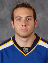 Veilleux, Yannick #67 (LW) - St. Louis Blues - 2012/13 Regular