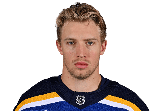 Holloway, Dylan #81 (LW) - St. Louis Blues - 2025 Playoffs