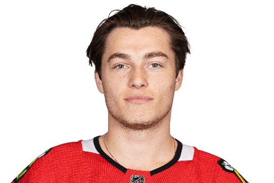 Dach, Colton #28 (LW) - Chicago Blackhawks - 2025 Playoffs