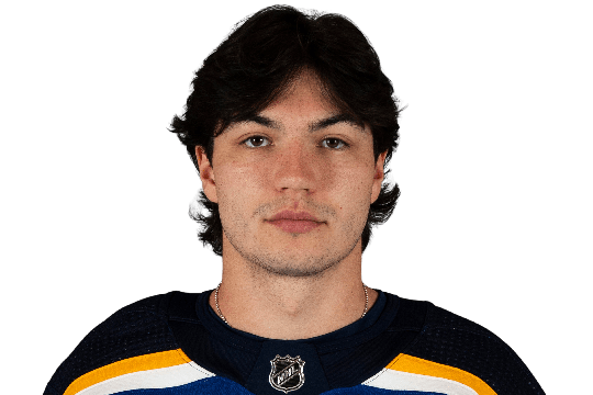 Buchinger, Michael #62 (D) - St. Louis Blues - 2025 Playoffs