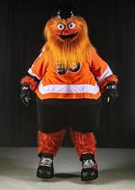 Flyers new mascot 'Gritty' a bearded, googly-eyed terror