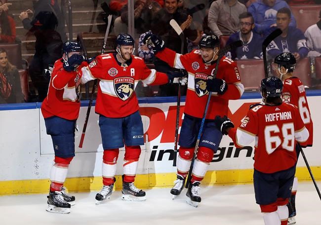 Hockey News - Barkov completes hat trick in OT, Panthers beat Maple Leafs
