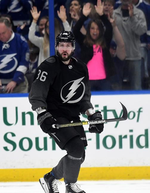Hockey News Kucherov powers Lightning past Red Wings 32