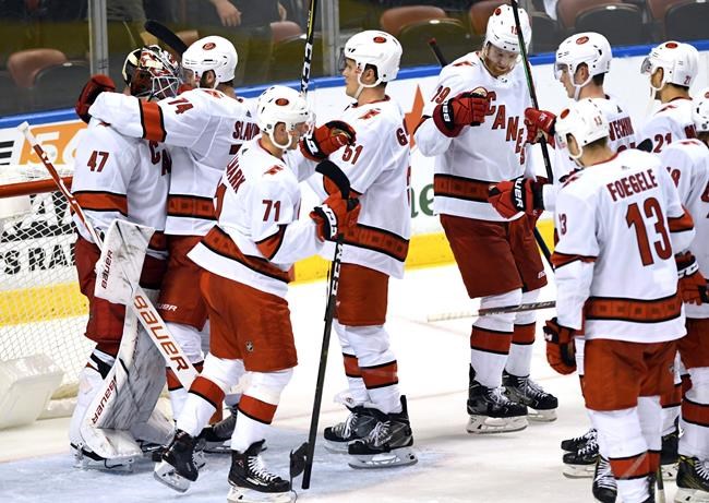 Hockey News - Dzingel scores twice as Hurricanes open with 4 straight wins