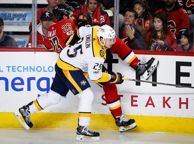 Hockey News - Pekka Rinne with 32 saves, Predators blank Flames after ...