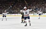 McDavid scores 2 to lead Oilers past Vegas, 4-2