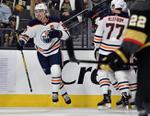 McDavid scores 2 to lead Oilers past Vegas, 4-2